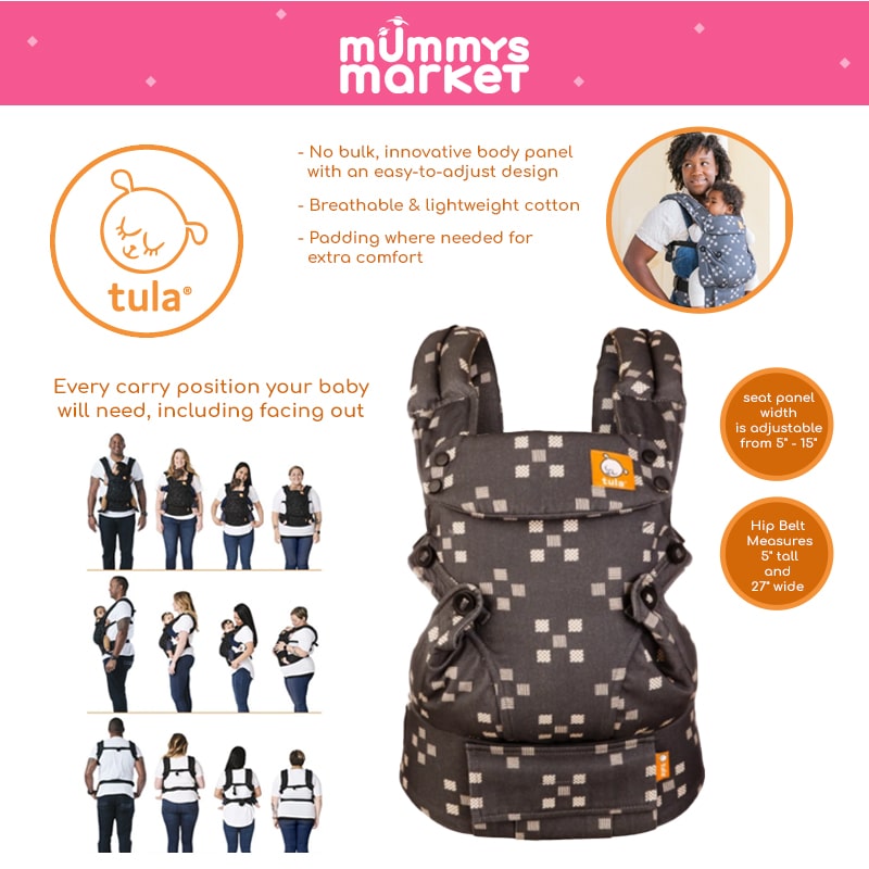 Baby Tula Explore Carrier - Patchwork Checkers